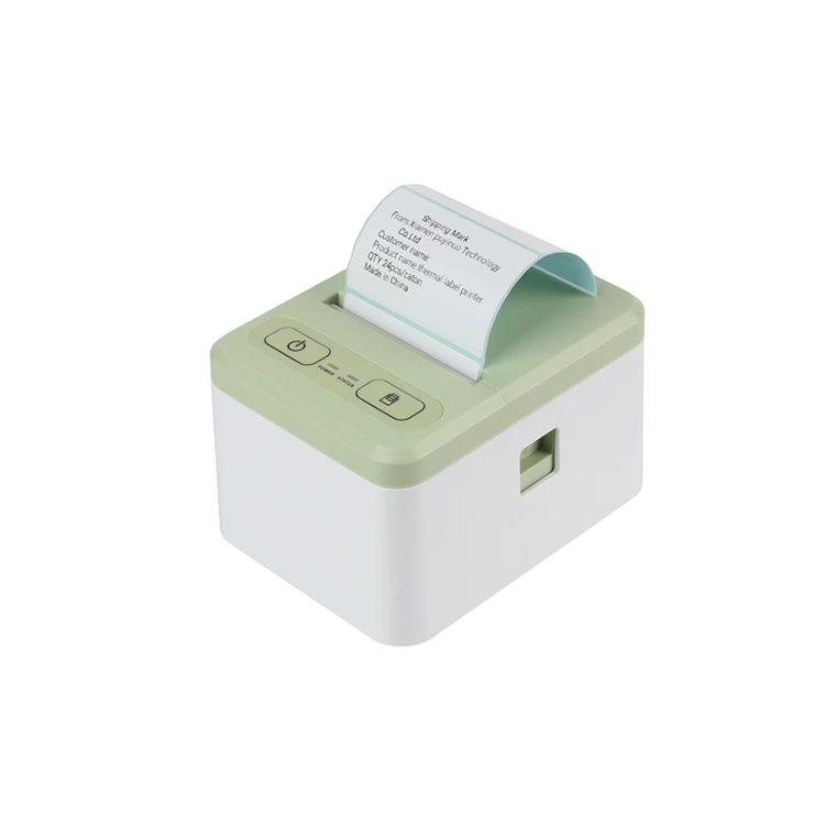 Masaüstü Bluetooth və PC-yə qoşula bilən etiket printeri